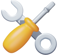 Repair 3d icon - meal dynamics