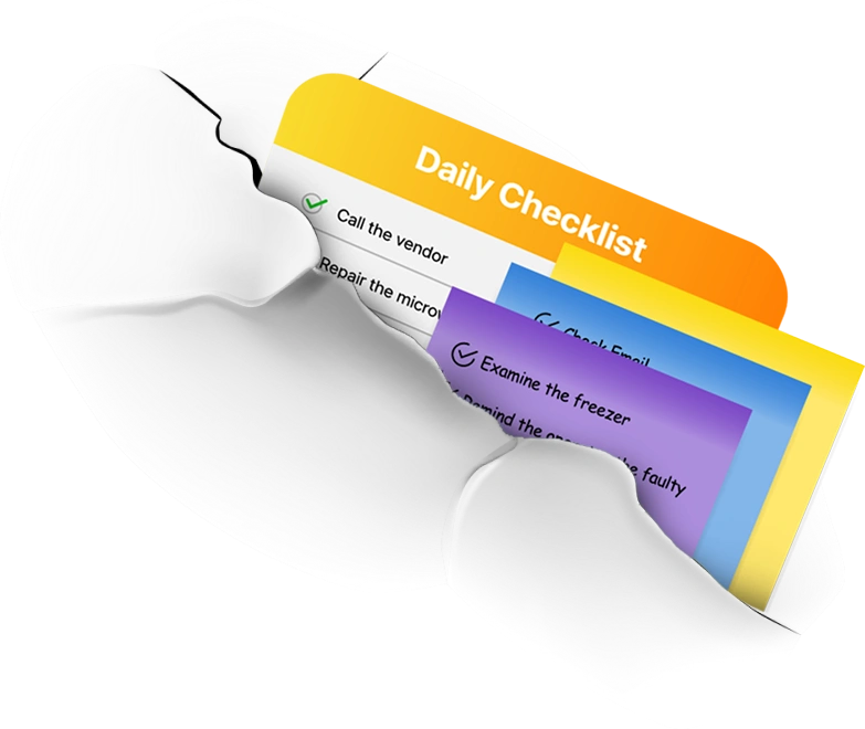 Checklist - Meal Dynamics