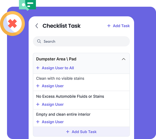 No More Missed Tasks - checklist